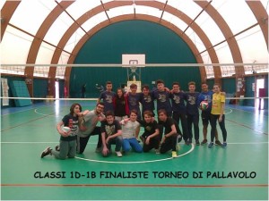 Finaliste Torneo di Pallavolo classi prime