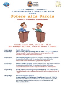 Invito potere alla parola