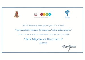 Attestato - Angeli custodi...