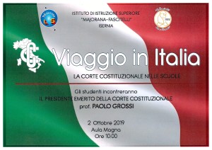 Locandina corte costituzionale